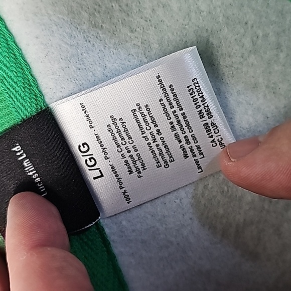 STAR WARS large green and red Christmas sweater - Picture 7 of 7